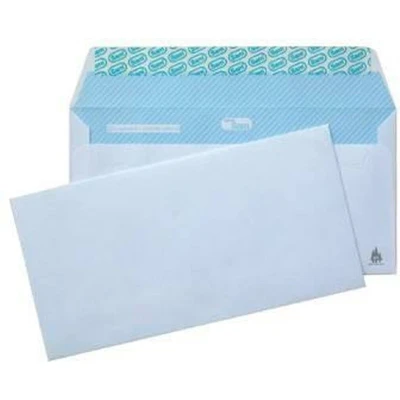Afbeelding van Enveloppen Sam Open 110 DIN Offset Zelfklevend 500 Stuks Wit 11 x 22 cm