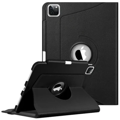 Afbeelding van Fintie Hoes voor iPad Pro 11 2021 (3e Generatie) [Ingebouwde Penhouder] 360 Graden Draaibare Beschermhoes Case Cover mit Standfunktion 11&quot; 2021/2020 / 2018, (*Zwart)