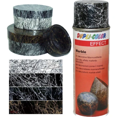 Afbeelding van dupli color marble spray wit 652776 200 ml