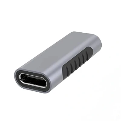Afbeelding van PremiumCord Adapter USB C naar C, vrouwelijk bus, Super Speed 5 Gbit/s, Aluminium, Kleur: Space Grey