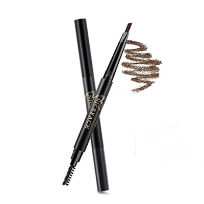 Afbeelding van NICEFACE Wenkbrauwverf Wenkbrauwpotlood Koffie Double Ended Precision Waterproof Brow (Coffee # 3)