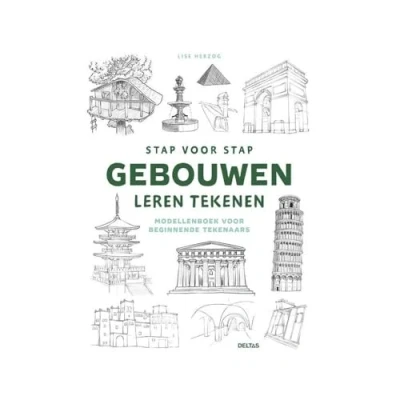 Afbeelding van stap voor gebouwen leren tekenen (ISBN:9789044765052)