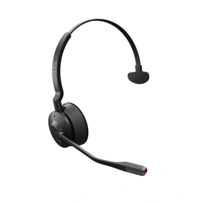 Afbeelding van Jabra Engage 55 On Ear headset Telefoon DECT Mono Zwart Volumeregeling, Microfoon uitschakelbaar (mute),