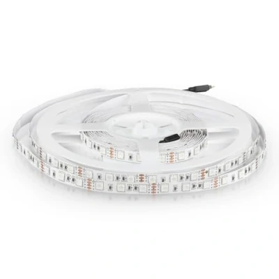 Afbeelding van V TAC VT 5050 60 IP20 N LED Stripverlichting Striplights RGB Prijs/1m (5m Rol)