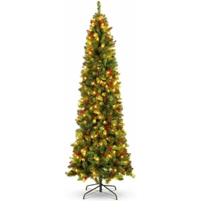 Afbeelding van Kerstboom DKD Home Decor Groen Metaal Polyethyleen 70 x 210 cm