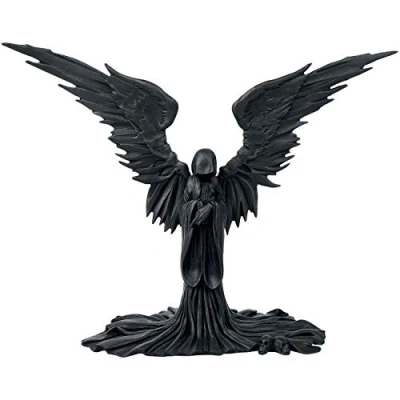 Afbeelding van Nemesis Now Engel des Dood Figuur 23cm zwart