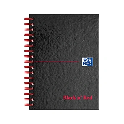 Afbeelding van Oxford Black n&#039; Red A4 1 exemplaar A6 Zwart