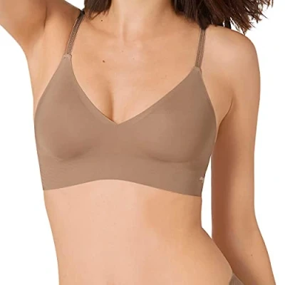 Afbeelding van Sloggi Adapt Triangel BH, Dames, Maat: 65D/E. 70D, Nostalgic brown