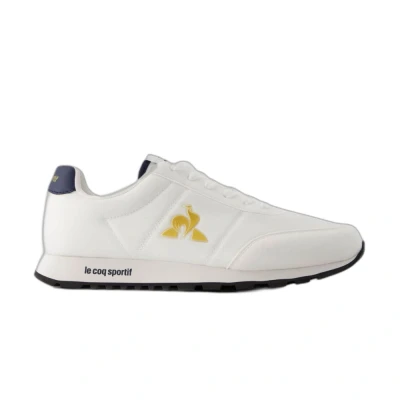 Afbeelding van Le Coq Sportif Uniseks RACERONE_2 basketbal, Optisch wit/goud, 41 EU, wit goud, EU