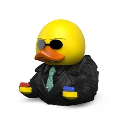 Afbeelding van TUBBZ Eerste editie: The Matrix Morpheus Cosplaying Rubber Duck Vinyl Figuur