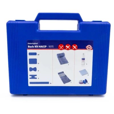Afbeelding van Detectaplast EHBO koffer Medic Box Food Basic, basiskoffer HACCP verbandtrommel