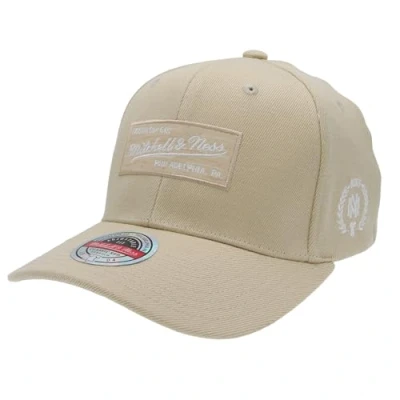 Afbeelding van Mitchell &amp; Ness Heather Box Logo Classic Red Snapback OB, Kaki, Eén maat