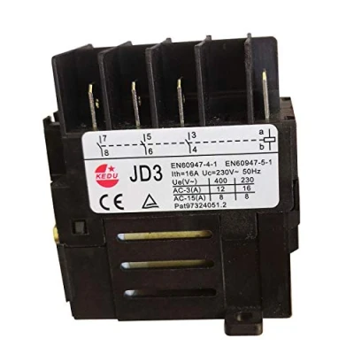 Afbeelding van JD3 JD4 Elektromechanische Relais Schakelaar voor Elektrische Power Tool KEDU 8Pins 10Pin 16A 230V 400V (JD3 8Pin)