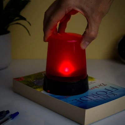 Afbeelding van Bureau Alarm met Bewegingssensor Zwaailamp