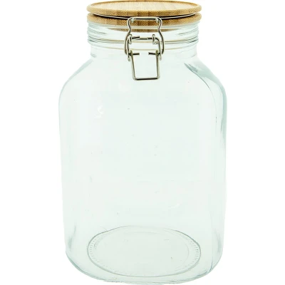 Afbeelding van Clayre &amp; Eef Voorraadpot 4100 ml Glas Voorraadbus Transparant