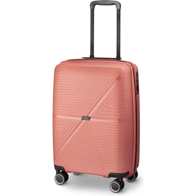 Afbeelding van Oskol by Jump Handbagage 55 cm 4 Wielen TSA Cijferslot Expandable Roze