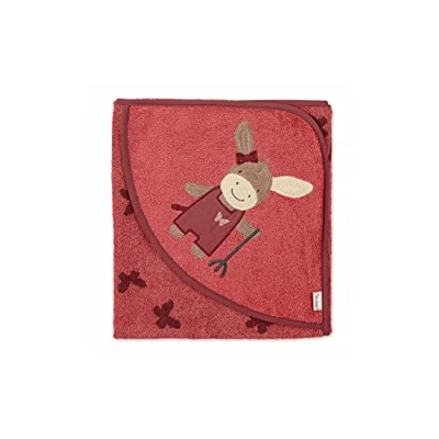 Afbeelding van Sterntaler Badcape Emmily lichtrood 80 x cm