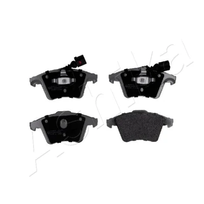 Afbeelding van ASHIKA 50 00 0971 Remblokkenset Vooras Incl. slijtage waarschuwingscontact VOLKSWAGEN: Touareg I (7LA, 7L6, 7L7) 3.2 V6, 5.0 V10 TDI, 4.2 V8