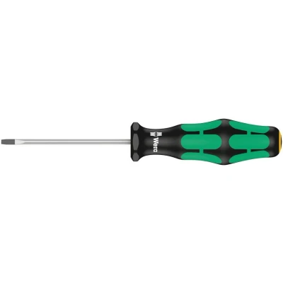 Afbeelding van 335 Zaagsnede Schroevendraaier, Electriciën Kling, 0.4 X 2 60 Mm