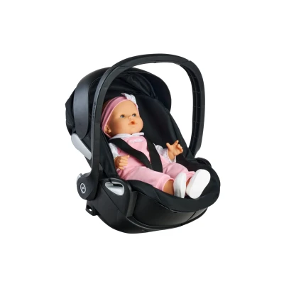 Afbeelding van Corolle 9000141880 Poppenhouder 2 in 1 Cybex, zwart, accessoires, voor poppen 36 en 42 cm, vanaf 3 jaar