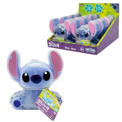 Afbeelding van Lexibook Slime Stitch rekbaar, Lilo en Stitch, blauw, SLIM01D