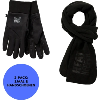 Afbeelding van Heatkeeper Thermo set unisex Sjaal/Handschoenen S/M