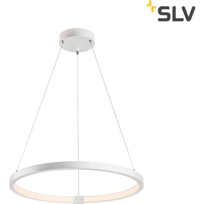 Afbeelding van Slv parsec 60 dali indoor led pendelarmatuur wit 3000 4000k 1002910