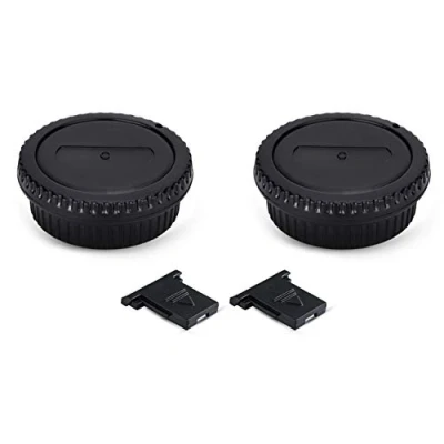 Afbeelding van PROfezzion Body Cap Cover &amp; Achterlens Kit E Mount voor Canon DSLR Camera met EF S Lens Compatibel EOS 90D 80D 70D 60D 5D Mark III IV 6D 7D 4000D 2000D 1300D 1200D 850D