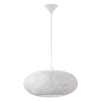 Afbeelding van Leen Bakker EGLO Hanglamp Campilo Wit Ø45cm Hanglampen Kunststof