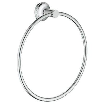Afbeelding van Grohe Essentials Authentic handdoekring rond 20 cm Chroom