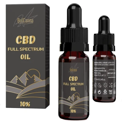 Afbeelding van BulCanna CBD Oil 10% Full Spectrum 10ml