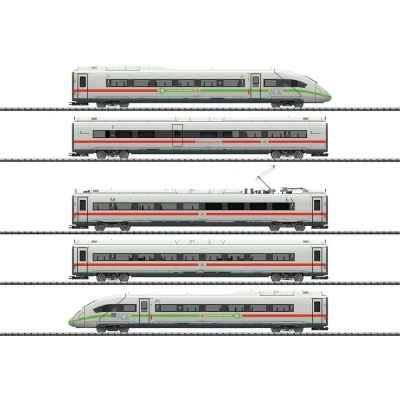 Afbeelding van TRIX H0 T25976 5 delig treinstel ICE BR 401 van de DB AG