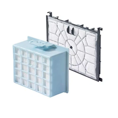 Afbeelding van HEPA filter + motorfilter voor Siemens VSZ4GRED stofzuiger Z 4.0 quattroPower Technology zoals originele VZ156HFB / VZ02MSF Microsafe®
