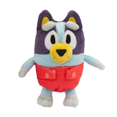 Afbeelding van Giochi Preziosi Bluey Knuffeldier, 20 cm, zacht en zeer gedetailleerd, met in zomerversie badpak, voor kinderen vanaf 3 jaar