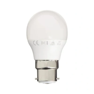 Afbeelding van Xanlite EB470PCW P45 klassieke fitting B22 lampen bajonet stralingshoek 200 5,3 W komt overeen met 40 LED 470 LM lamp neutraal licht EB470PCW, wit