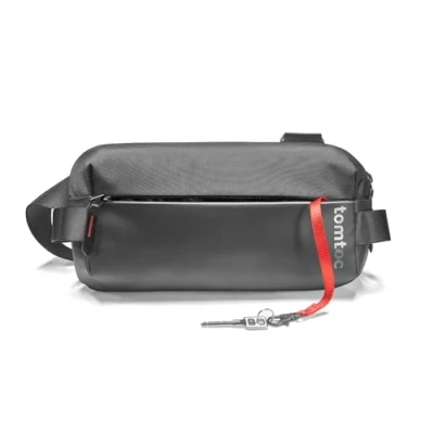 Afbeelding van tomtoc Compact Sling Bag, 4L Minimalistische Borsttas Schoudertas voor Mannen en Vrouwen, Waterafstotende Lichtgewicht Kleine Crossbody Vrije Tijd, Reizen