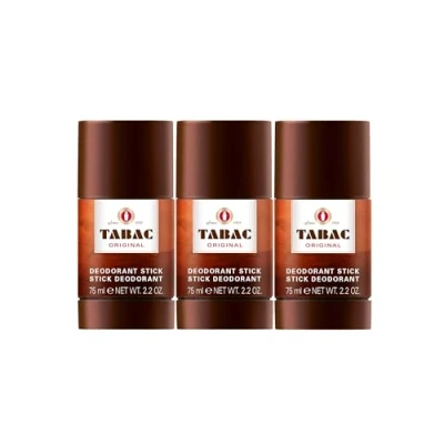 Afbeelding van 3er Pack Tabac deodorant stick Origineel 75 ml