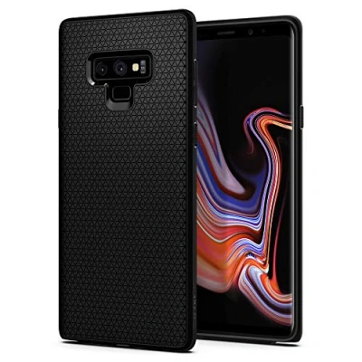 Afbeelding van Spigen Liquid Air Case Compatibel met Samsung Galaxy Note 9 Hoesje Matte Black