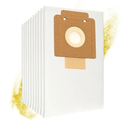 Afbeelding van 10 filterzakken, stofzuigerzakken voor alle Kärcher T 10/1 modellen, alternatief origineel nr. 6.904 315.0 van Microsafe®