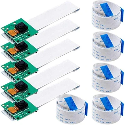 Afbeelding van AZDelivery 5 x Camera met 15cm flex kabel en 100cm compatibel Raspberry Pi Inclusief E Book!