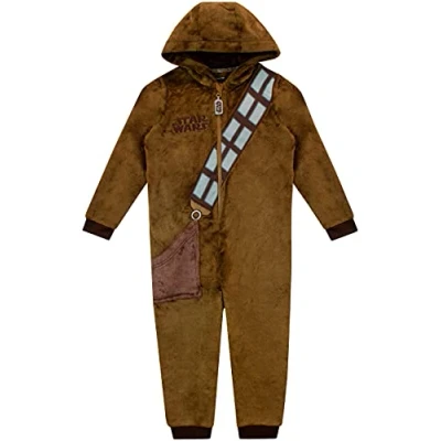 Afbeelding van Star Wars Jongens Onesie Chewbacca Bruin 140