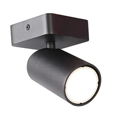 Afbeelding van Inspired Lighting Sal 1 Light Spotlight GU10, Mat Zwart