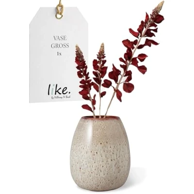 Afbeelding van Vaas Like by Villeroy &amp; Boch Lave Home Drop Beige Groot