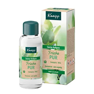 Afbeelding van Kneipp Sauna infusie, pure frisheid, bevat etherische eucalyptusolie in bewezen kwaliteit &amp; extracten van berkenhout, 100 ml