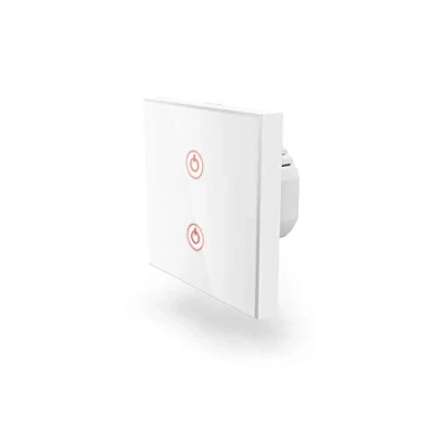 Afbeelding van Hama Wifi Touch Wandschakelaar Inbouw Wit