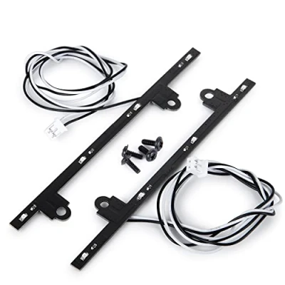Afbeelding van AXspeed 1 Set 1/14e Rc Side LED Licht Upgrade Links Rechts Lampen Bar voor Tamiya scania770s 6x4 Truck