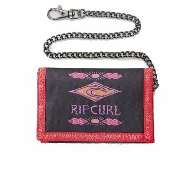 Afbeelding van Portefeuille Heren Rip Curl Diamond Chain Zwart