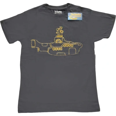 Afbeelding van The Beatles Yellow Submarine Heren T shirt S Zwart