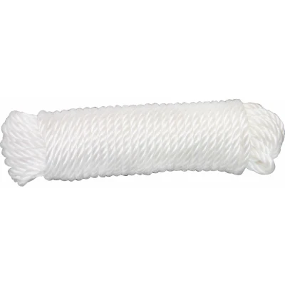 Afbeelding van AMIG Touw 20 meter D4mm nylon wit waslijn tuinAƒaEsA‚A 