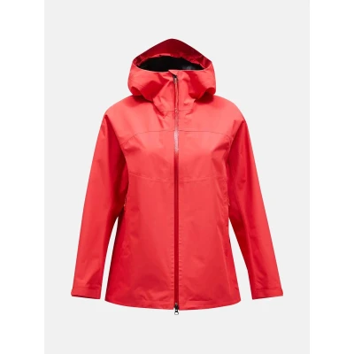 Afbeelding van Peak Performance W Treeline Shell Jacket Dames Ski jas BRILLIANT RED
